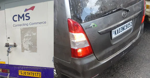 ബാങ്ക് വാഹനം മോഷ്ടിച്ച സംഭവത്തിൽ വഴിത്തിരിവ്: പൊലീസ് കോൺസ്റ്റബിൾ പിടിയിൽ, സംഘത്തിൽ മലയാളിയും