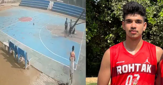 ബാസ്കറ്റ് ബോള് പരിശീലനത്തിനിടെ പോള് ഒടിഞ്ഞു; ദേശീയ താരത്തിന് ദാരുണാന്ത്യം