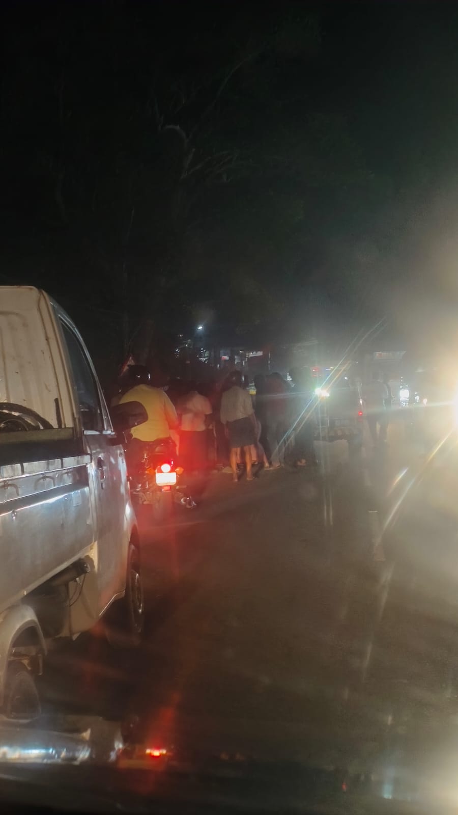 സ്കൂട്ടറും ബൈക്കും കൂട്ടിയിടിച്ച് രണ്ടുപേർക്ക് പരിക്ക്