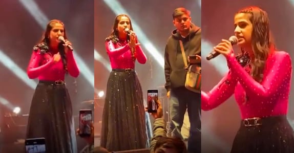 ‘അമ്മാവാ, നിങ്ങളുടെ മകളുടെ പ്രായമേ ഉള്ളൂ’; സ്റ്റേജിൽ പാടുന്നതിനിടെ മധ്യവയസ്കന്റെ അശ്ലീല പ്രദർശനം, പാട്ട് നിർത്തി ഗായിക