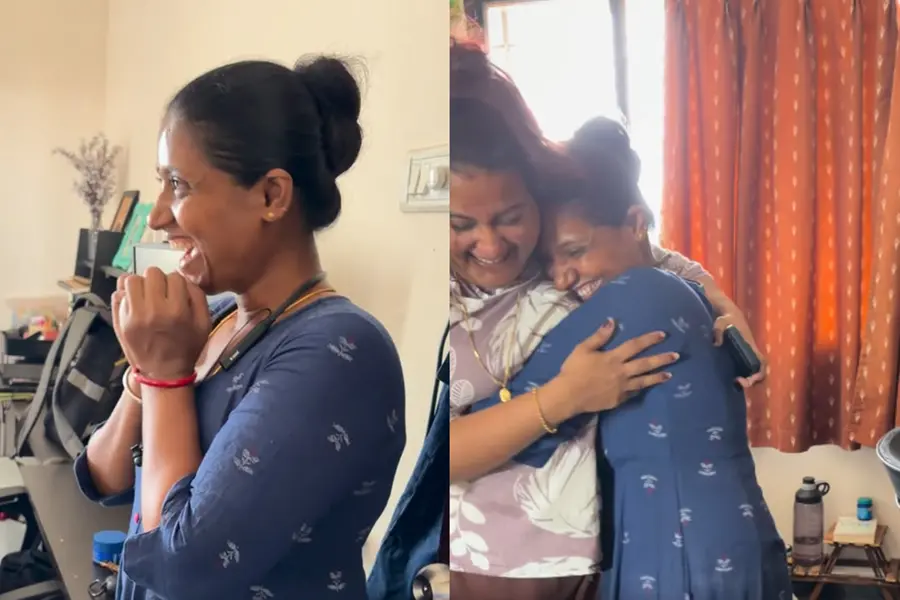 വീട്ടുജോലിക്കാരിക്ക് കൂളർ നൽകി കുടുംബത്തിന്റെ സർപ്രൈസ്; സോഷ്യൽ മീഡിയയുടെ ഹൃദയം നിറച്ച വീഡിയോ വൈറൽ 