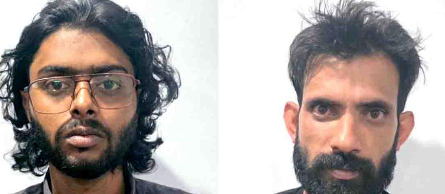 എം.ഡി.എം.എ, ഹാഷിഷ് ഓയില്, കഞ്ചാവ് എന്നിവയുമായി രണ്ട് പേർ പിടിയിൽ