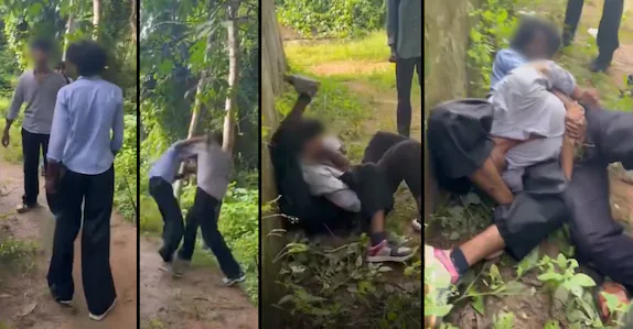 സമൂഹമാധ്യമത്തില് ചിത്രങ്ങള് പോസ്റ്റ് ചെയ്തതിലെ തർക്കം; തമ്മിലടിച്ച് വിദ്യാര്ഥികള്