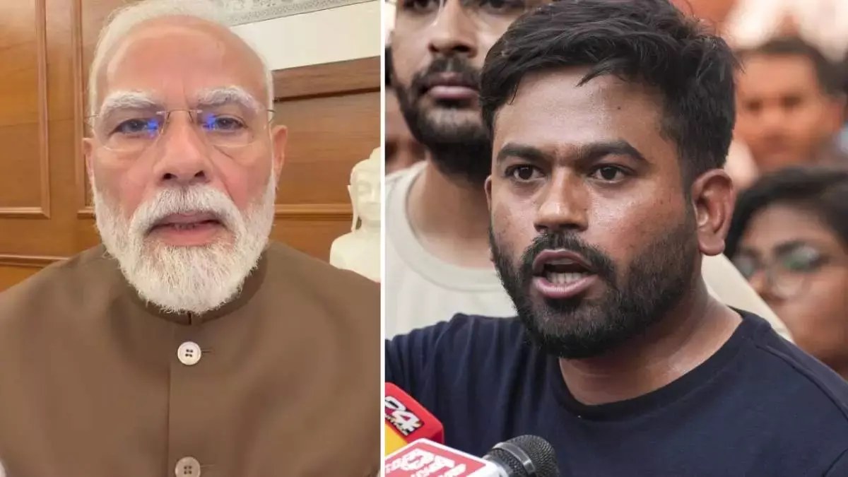 ‘റീലില് മാത്രമേ ക്ഷമിക്കൂ? കേസുകള് പിന്വലിക്കില്ലേ?’; മോദിയുടെ വീഡിയോയില് കമന്റുമായി അഭിജീത് ദീപ്കെ