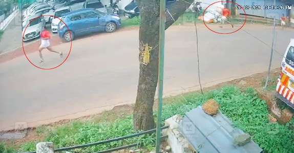 എക്സൈസ് വാഹനം കണ്ടതോടെ വിദ്യാർഥികൾ ഓടി; കാറിൽ എംഡിഎംഎ, സിസിടിവിയിൽ കുടുങ്ങിയ ഓട്ടം