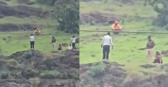 ആത്മഹത്യ ഭീഷണി മുഴക്കി മകൻ, രക്ഷിക്കാനെത്തി പിതാവ്; നിയന്ത്രണം വിട്ട് രണ്ടുപേരും താഴേക്ക്; കണ്ടുനിന്ന അമ്മയും മരിച്ചു