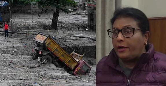 ‘വൻമതിൽ പോലെ വെള്ളം ഇരച്ചെത്തി; ബസിൽ നിന്ന് ഇറങ്ങി 500 പടികൾ ഓടിക്കയറി’: പ്രളയത്തെ ഓടി തോൽപിച്ച് ദമ്പതികൾ