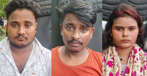 സോപ്പുപെട്ടിയിൽ ഹെറോയിൻ; 20 ലക്ഷംരൂപ വില, യുവതി ഉൾപ്പെടെ മൂന്നുപേർ പിടിയിൽ