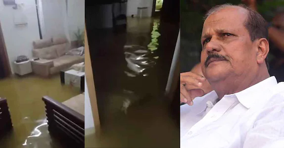 40 ലക്ഷം രൂപയുടെ നഷ്ടം’: കനത്ത മഴയിൽ പി.സി.ജോർജിന്റെ വീട്ടിലും വെള്ളം കയറി