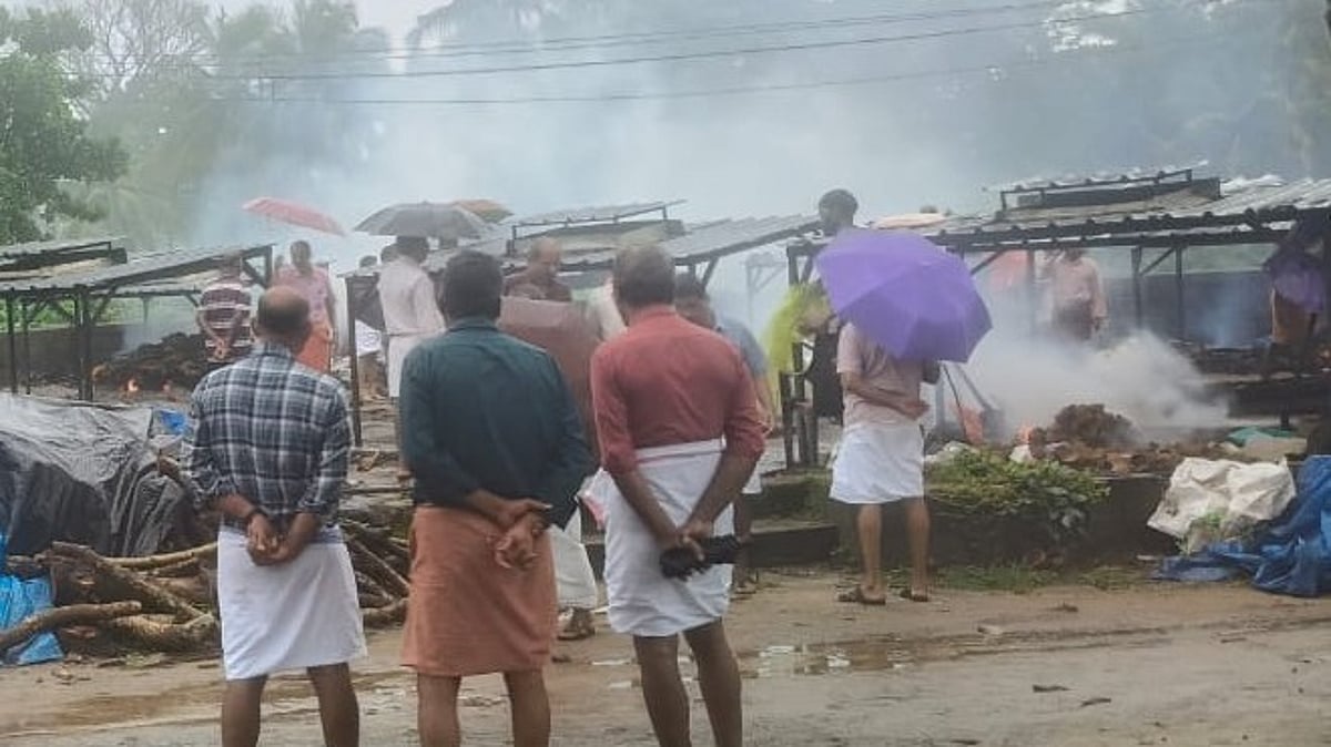 അജ്ഞാത മൃതദേഹമായി 50 ദിവസം; ഒടുവിൽ ബാബുവിനെ തിരിച്ചറിഞ്ഞ് മകൻ, പയ്യാമ്പലത്ത് സംസ്കാരം നടത്തി