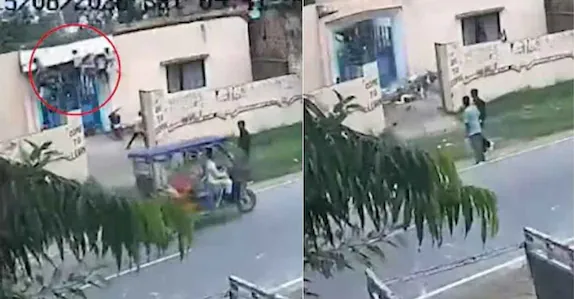 സ്വാതന്ത്ര്യദിനാഘോഷത്തിനിടെ സ്കൂൾ കെട്ടിടത്തിന്റെ മേൽക്കൂര തകർന്നുവീണു; വിദ്യാർഥിക്ക് ദാരുണാന്ത്യം, രണ്ട് കുട്ടികൾക്ക് പരുക്ക്