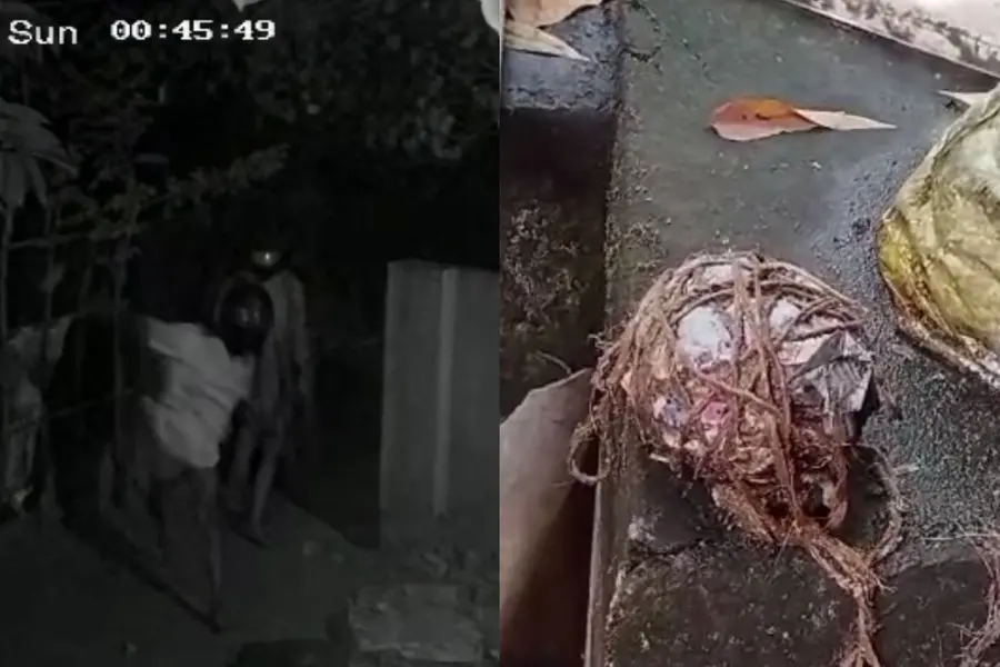 അർധരാത്രി വീടിനുനേരെ ബോംബേറ്; കുടുംബം രക്ഷപ്പെട്ടത് തലനാരിഴയ്ക്ക്