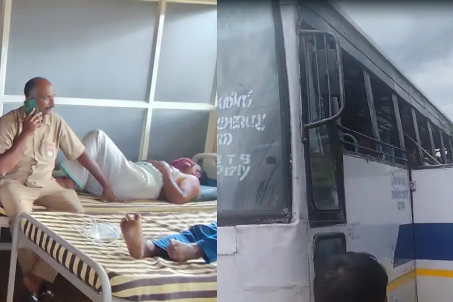 കെ.എസ്.ആർ.ടി.സി ബസ് യാത്രക്കാർക്ക് കാട്ടുതേനീച്ചയുടെ കുത്തേറ്റു; 17 പേർക്ക് പരിക്ക്