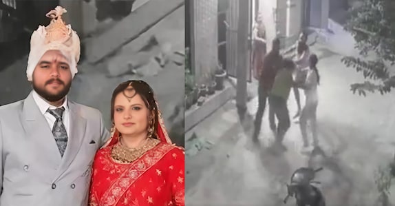 ‘ആഡംബര കാറും ബൈക്കും വേണം’: ഭാര്യയെ മുടിയ്ക്ക് കുത്തിപ്പിടിച്ച് വലിച്ചിഴച്ച് യുവാവ്; മർദനത്തിന്റെ സിസിടിവി ദൃശ്യം പുറത്ത്
